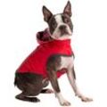 Gf Pet - Elastofit Regenmantel für Hunde, rot - m