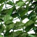 Costway - Künstliche Efeu Garten Sichtschutz, Balkonsichtschutz Blätteroptik Windschutz, Pflanzenwand Hecke Efeublättern, für Gartenhecken Balkon
