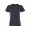 Mascot ACCELERATE T-Shirt, Damenpassform mit feuchtigkeitstransportierendem COOLMAX® PRO und V-Ausschnitt Gr. XS schwarzblau - schwarzblau