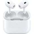 Apple AirPods Pro (2. Gen. 2023) mit MagSafe Case (USB-C) In-Ear-Kopfhörer (Active Noise Cancelling (ANC), Freisprechfunktion, Transparenzmodus, kompatibel mit Siri, Siri, Bluetooth), weiß