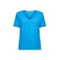 Esprit T-Shirt Jersey-T-Shirt mit V-Ausschnitt (1-tlg)