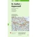 5014 St. Gallen - Appenzell, Karte (im Sinne von Landkarte)
