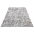 Teppich HANSE HOME "Style" Teppiche Gr. B/L: 200 cm x 280 cm, 13 mm, 1 St., grau (grau,beige) Orientalische Muster Orientalisch, Orient, Glänzend, Vintage, Wohnzimmer, Schlafzimmer
