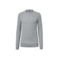 Strickpullover - Grau/Meliert - Gr.: S