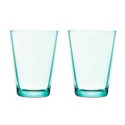 Iittala - Kartio Trinkglas 40 cl, wassergrün (2er-Set)