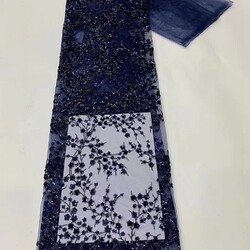 Paillettennetz Spitzenstoff 91*125 Exquisite Stickerei Für Nähprojekte