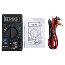 Dt830g LCD Digital Voltmeter Amperemeter Ohmmeter Multimeter Volt AC DC Pr??fer