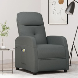 Massagesessel Elektrisch Fernsehsessel Relaxsessel TV Sessel Stoff vidaXL