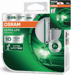 Osram Ultra Life H1 H4 H7 H11 D1S D2S D3S D4S Freie Wahl 2 Stk. +W5W LL