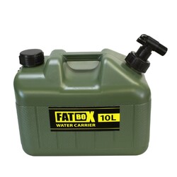 Wasserkanister HDPE Fatbox 10L/18L/23L Liter m. Hahn Camping Wassertank Behälter