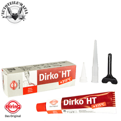 DIRKO HT Dichtmasse ROT ELRING bis 315° 70ml Silikon Motor Renault