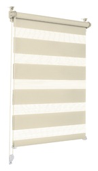 Doppelrollo Klemmfix ohne Bohren Duo Rollo Fensterrollo Klemmrollo Duorollo WOW✔viele Farben✔Höhe: 130 150 210cm✔Breite: 35-120 cm TOP