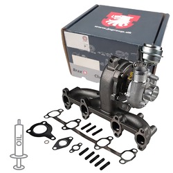 JP GROUP TURBOLADER +DICHTUNGSSATZ passend für AUDI A3 SEAT LEON TOLEDO SKODA OC