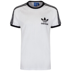 Adidas Originals Trefoil 3-Streifen T-Shirt Herren Retro Baumwolle