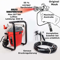 Mauk Airless Farbsprühsystem Hochdruck Farbspritzgerät Sprühsystem Wall Paint