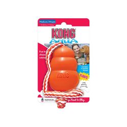 KONG Aqua - Apportierspielzeug Wasserspielzeug Hundespielzeug Wurfseil schwimmt
