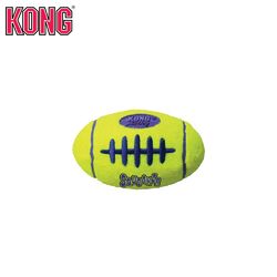 KONG AirDog Squeaker Football - Apportierspielzeug Tennisball Hund mit Quitscher