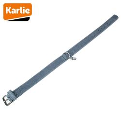 Karlie Leder-Halsband BUFFALO - Länge 24-65 cm - Kalbsleder Hundehalsband Adress
