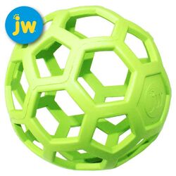 JW Hol-ee Roller Ball - Gitterball - Hundespiel Kauspielzeug Snackball Gummiball