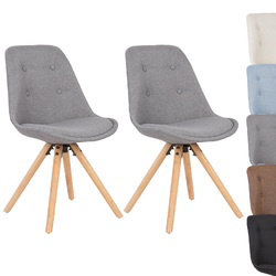 2x Esszimmerstühle Küchenstuhl Wohnzimmerstuhl Designer Stuhl #1709