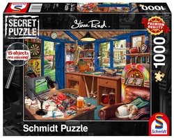 Schmidt Spiele Pq Puzzle 1000 Teile Steve Read Secret Puzzle Vaters Werkstatt