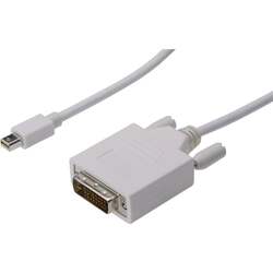 Digitus Mini-DisplayPort / DVI Adapterkabel Mini DisplayPort Stecker, DVI-D