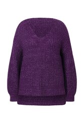 Janet & Joyce Damen große Größen Pullover oversized V Ausschnitt 834768