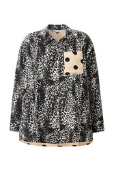 Angel of Style Damen große Größen Bluse oversized Musselin Mustermix 839384