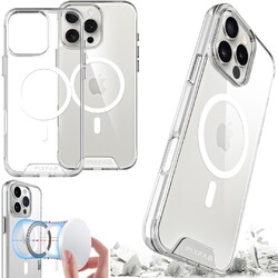 Klar Hülle Für Apple IPHONE 16 15 14 13 Pro Max Magsafe Kartenfach Etui Hülle