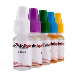 Liquids mit und ohne Nikotin für E-Zigarette damfaliquid culami e-Liquid Dampfer