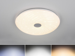 Flache LED Deckenleuchten mit Sternenhimmel Effekt für große & kleine Räume