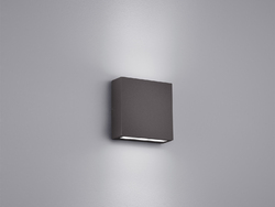 LED Außenleuchten UP and DOWN eckig - Außenbeleuchtung für Hauswand Außenbereich