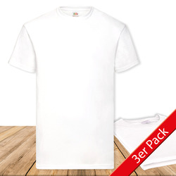 3er, 5er, 10er Pack Fruit of the Loom Valueweight T Mehrpack Herren T-Shirt