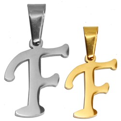 Kettenanhänger Buchstabe Mit Oder Ohne Kette Alphabet Anhänger Name Edelstahl