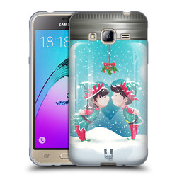HEAD CASE DESIGNS WEIHNACHTEN IM EINWECKGLAS GEL HANDYHÜLLE FÜR SAMSUNG HANDYS 3