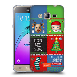 OFFIZIELLE emoji® HÄSSLICHES WEIHNACHTEN GEL HANDYHÜLLE FÜR SAMSUNG HANDYS 3