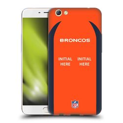 PERSONALISIERTE INDIVIDUELLE NFL DENVER BRONCOS GEL HANDYHÜLLE FÜR OPPO HANDYS
