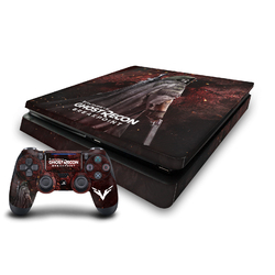TOM CLANCY'S GHOST RECON BREAKPOINT CHARACTER SKIN PS4 SLIM CONSOLE & CONTROLLER