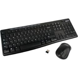 Logitech Mk270 Set Maus E Tastatur Wireless Wifi Layout Englisch UK Combo Set