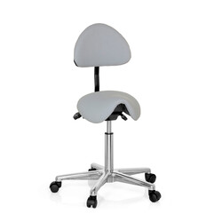 Hocker Drehhocker Sattel-Sitz Arbeitsstuhl Kunstleder TOP WORK 20 hjh OFFICE