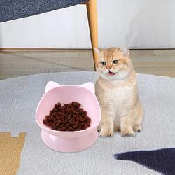 Erhöhter Katzennapf, Nackenschutz, langlebiger Futterbehälter für kleine und