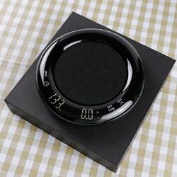 Kaffeewaage mit Timer, wasserdicht, zum Übergießen, für Büro, Kaffee, Küche