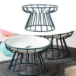 Katzennapf, Keramiknapf, geneigter erhöhter Ständer für Futter und Wasser,