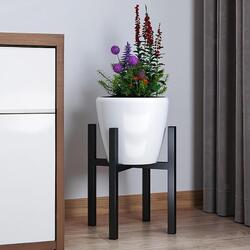 Pflanzenständer aus Metall, Blumentopfhalter, Dekoration, Eisen, rostfreies