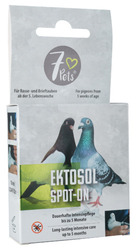 7Pets Ektosol 10ml Spot on für Tauben, Rassetauben und Brieftauben
