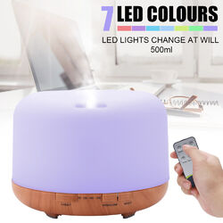 LED Aroma Diffuser Duftöl Luftbefeuchter,Air Humidifier,Luftreiniger 7 LED Licht