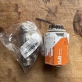 Heimeier Thermostatkopf Weiß 6000-00.500) inkl.Ventil V-Exact II 1/2 Durchgang 