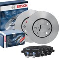 BOSCH Bremsenset Vorne Bremsscheiben Beläge Satz für RENAULT Captur (J5, H5)
