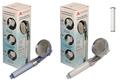 Duschbrause Duschkopf Handbrause 3 Fach verstellbar mit PP-antikalk filter