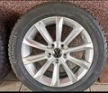 17 Zoll Neues VW PASSAT RAD -  Alufelge HELSINKI + 215/55 R17 Continental TS 815